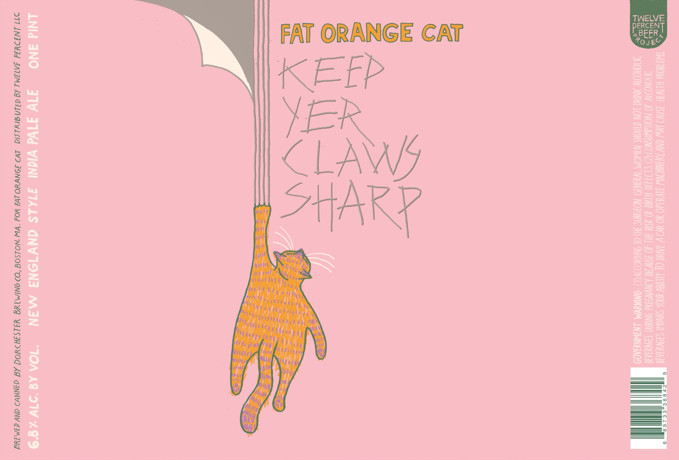 Fat orange best sale cat brewery shirt